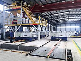 Planta de producción para paneles de pared de construcción TYF-16A(móviles, pared de placas de silicato cálcico)