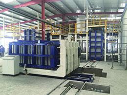 Planta de producción para paneles de pared de construcción TYFZ16(con rotación vertical, panel compuesto liviano)